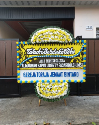 Papan Bunga Duka di Seruyan