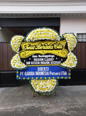 Papan Bunga Duka di Seruyan