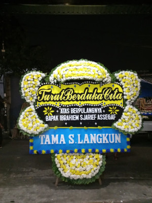 Papan Bunga Duka di Seruyan