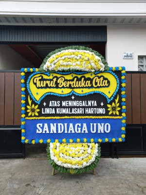 Papan Bunga Duka di Seruyan